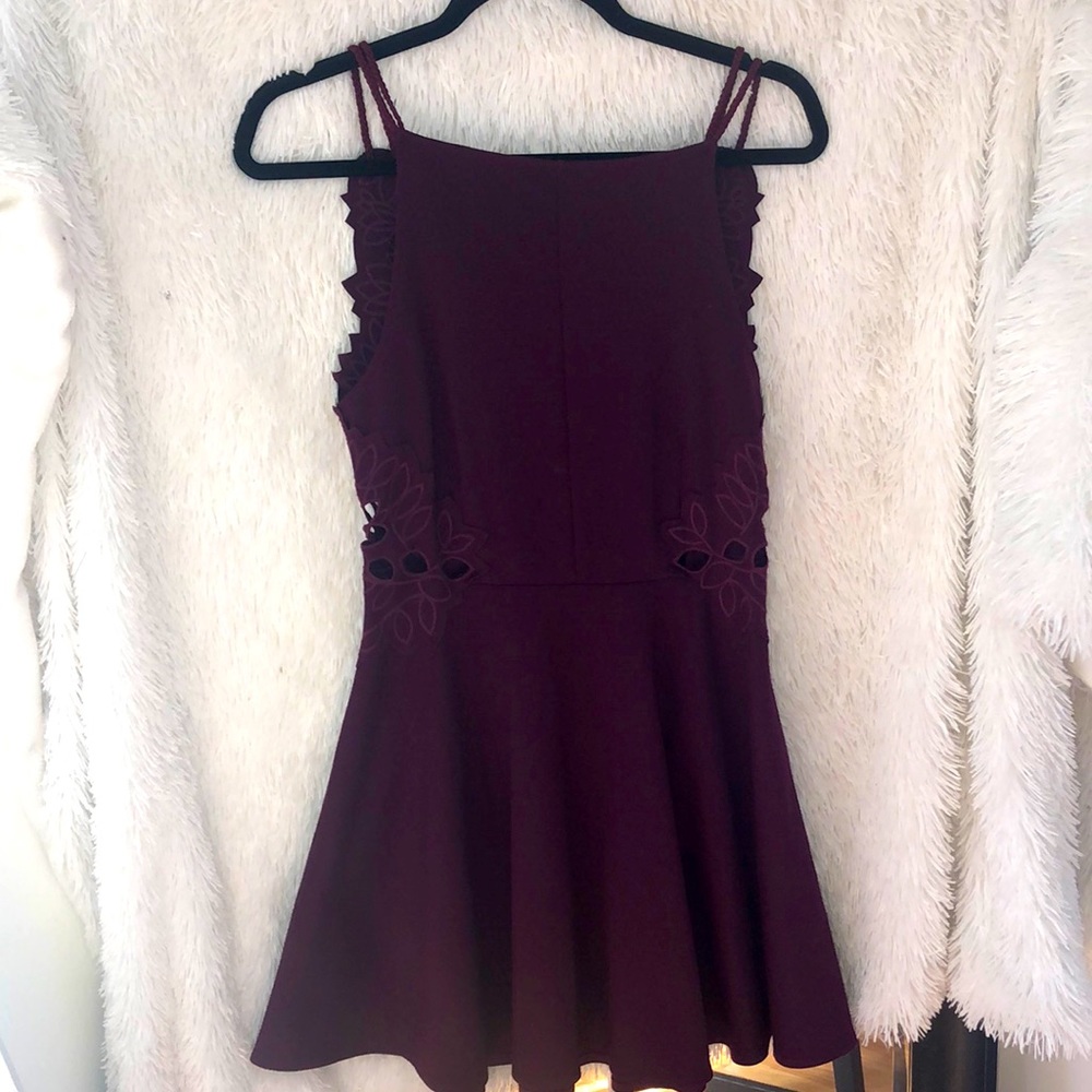 Free People Cha Cha Ponte Like A Dream Floral Mini Dress